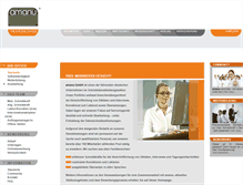 Tablet Screenshot of office.amanu.de